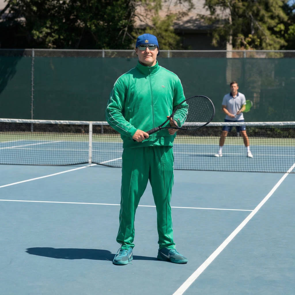 Bart Billip, Master Tennis and Pickleball Coach, on court